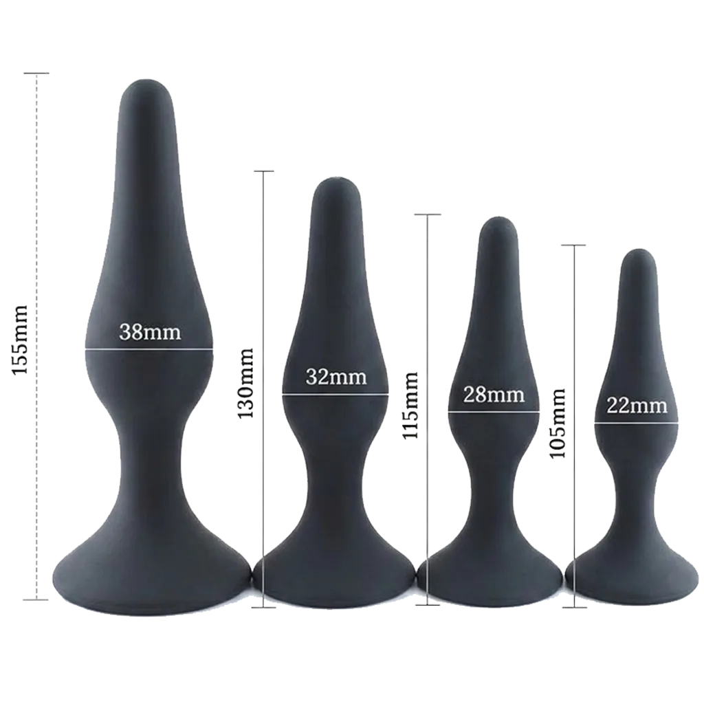 ares kit tapones anales silicona