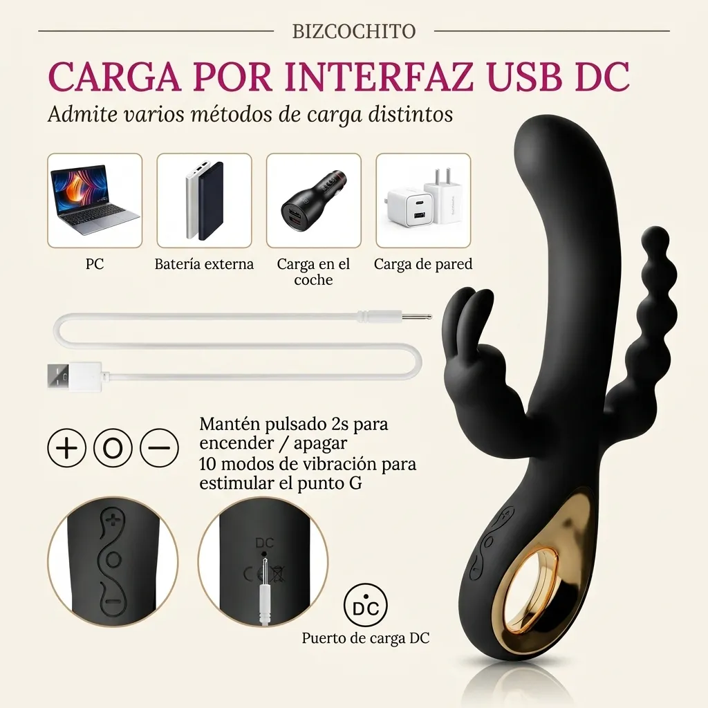 vibrador triple bizcochito