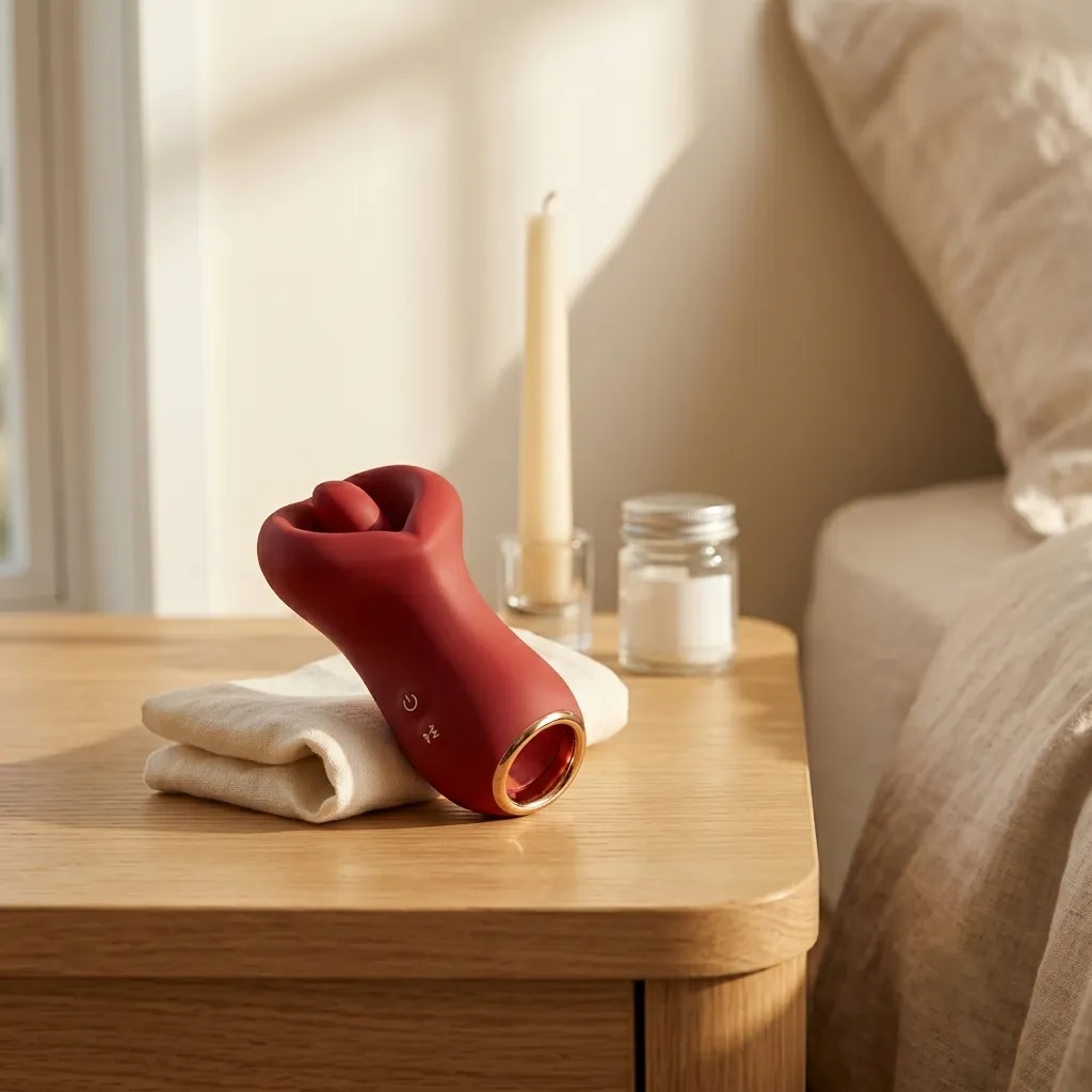 Morritos, vibrador de succión con lengua giratoria de non tabú
